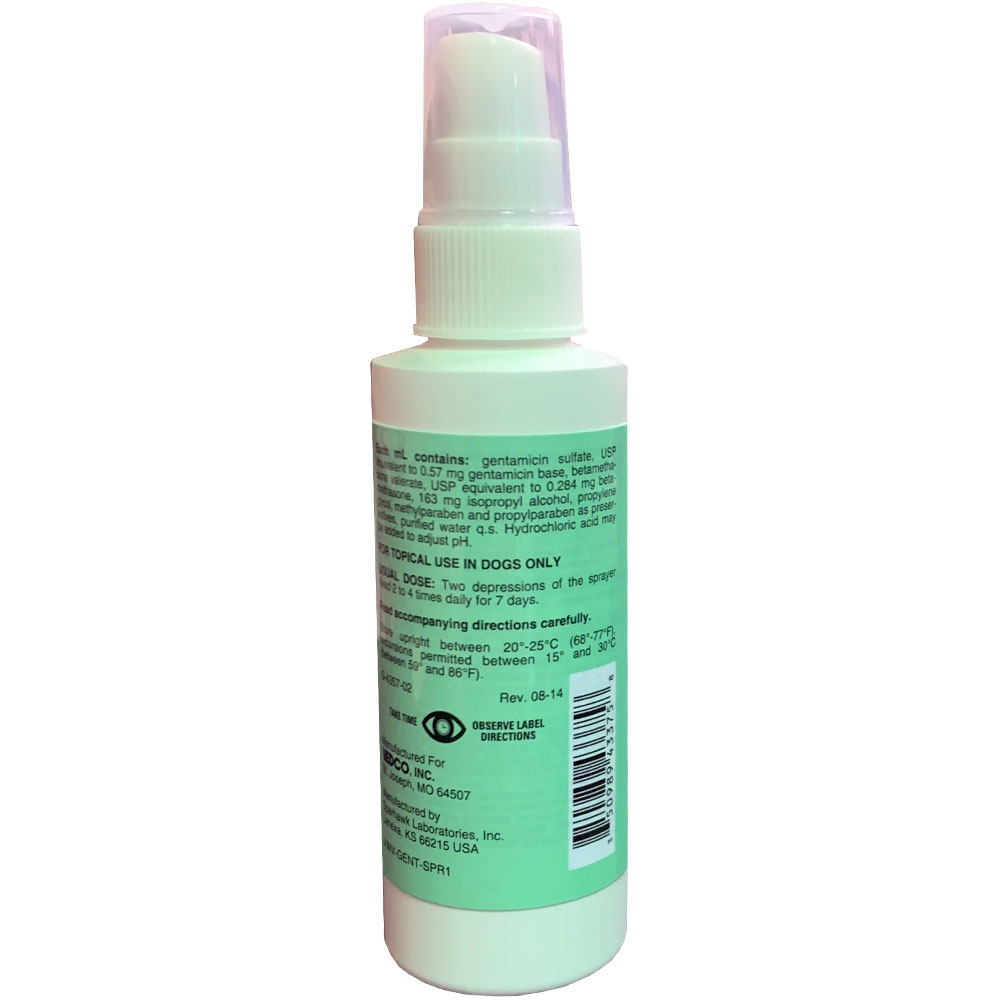 GentaVed Topical Spray: The Essential Treatment for Canine Skin Infections and Hot Spots 1 GentaVed Topical Spray