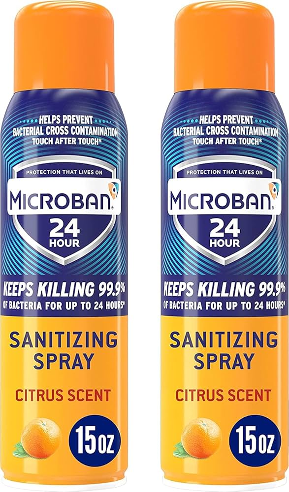 Microban Sanitizing Spray