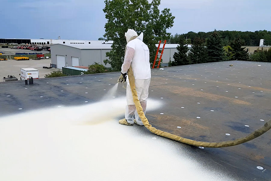 Spray Foam Roofing: The Ultimate Solution for Commercial Building Protection 1 Spray Foam Roofing