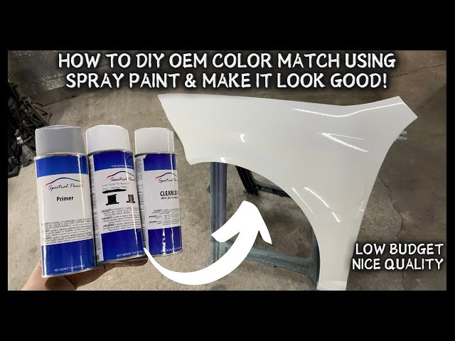 Color Match Spray Paint