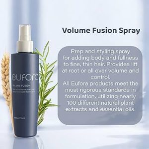 Transform Your Fine Hair: Eufora Volume Fusion Heat Activated Volume Spray 6.8 Fl.Oz Review 8 Eufora Volume Fusion Heat Activated Volume Spray 6.8 Fl.Oz
