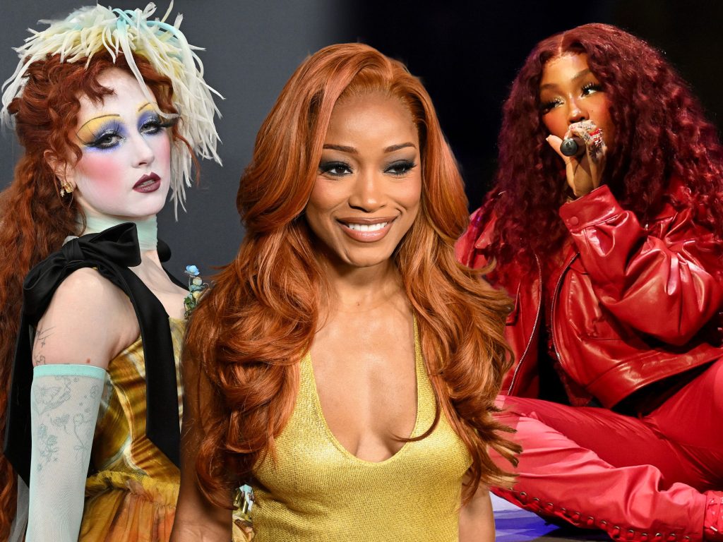 Red Hair Spray Color