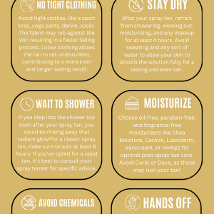 Spray Tan After Care