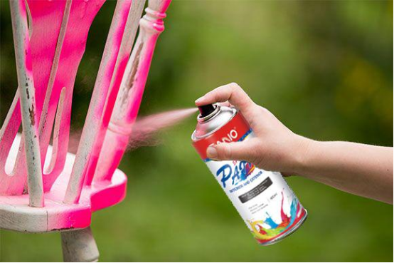 Washable spray paint