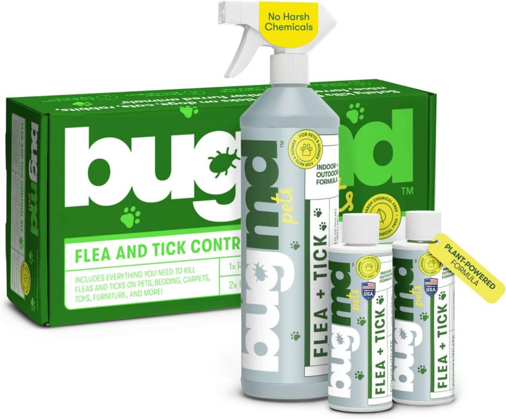 Flea and tick spray